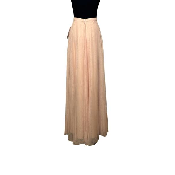 Jenny Yoo cameo pink tulle lined floor length Winslow skirt size 10 - Picture 11 of 13